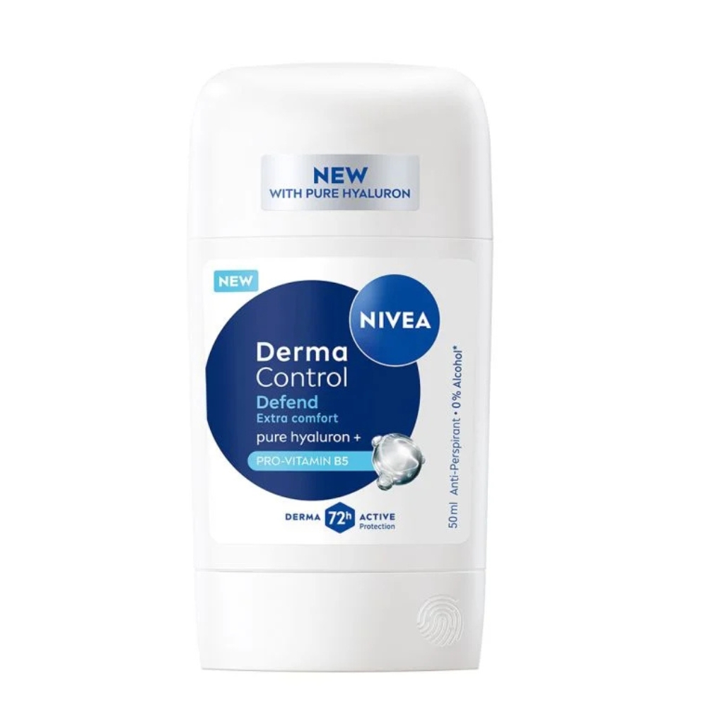NIVEA STICK DAMA 50ML DERMA CONTROL DEFEND 72H