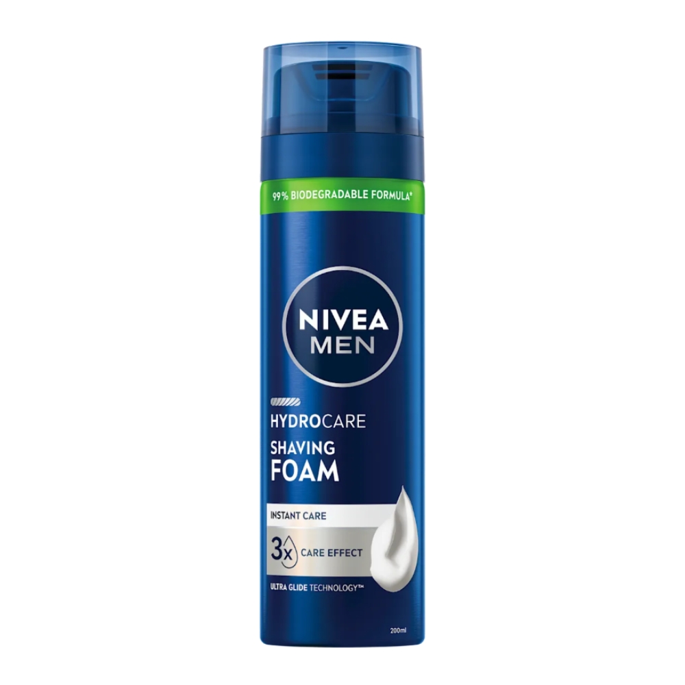 NIVEA SPUMA RAS 200ML HYDROCARE